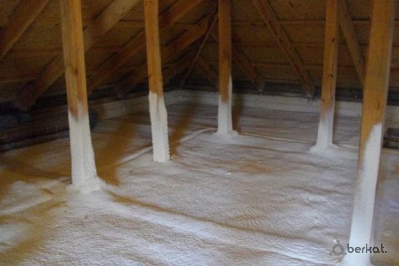 Утепление крыши дома пенополиуретаном