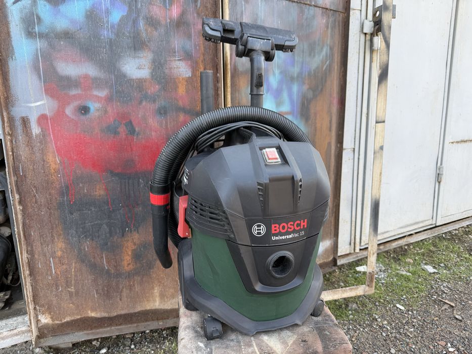 * BOSCH VAC 15 почти новый универсальный мощный пылесос