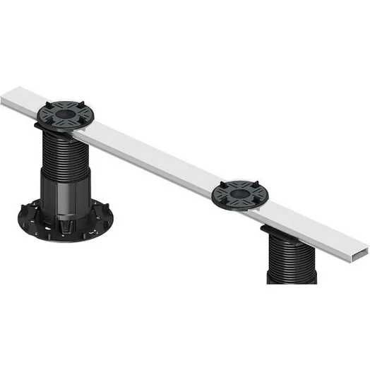 Горна релсова глава за повдигнат под 2мм (Top Rail Head)- Декинг