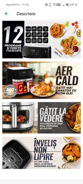 Airfryer IHunt 9L
