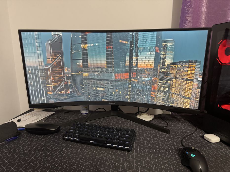Monitor gaming curbat Samsung Odyssey G5 - 34’’ WQHD 165Hz