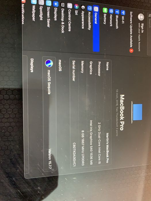 MacBook Pro 13" А1708