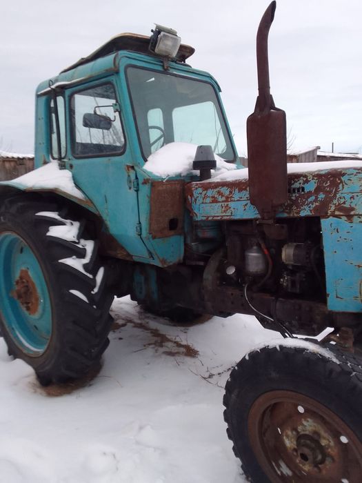 МТЗ и сенокосилка