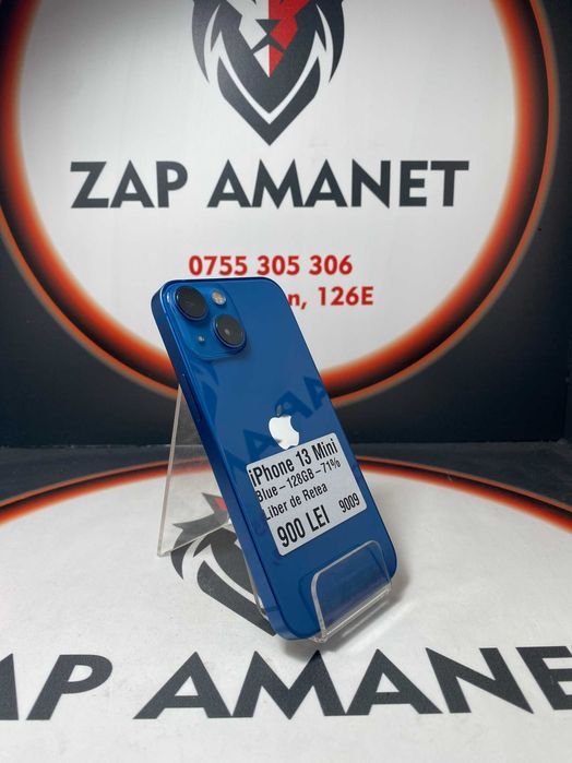 Zap Amanet Vitan - iPhone 13 Mini - Blue - 128Gb - 71%