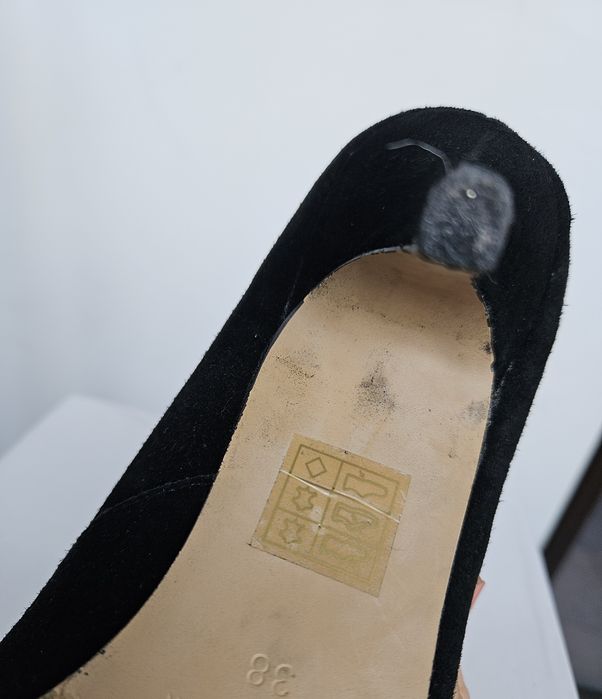 Pantofi piele întoarsă