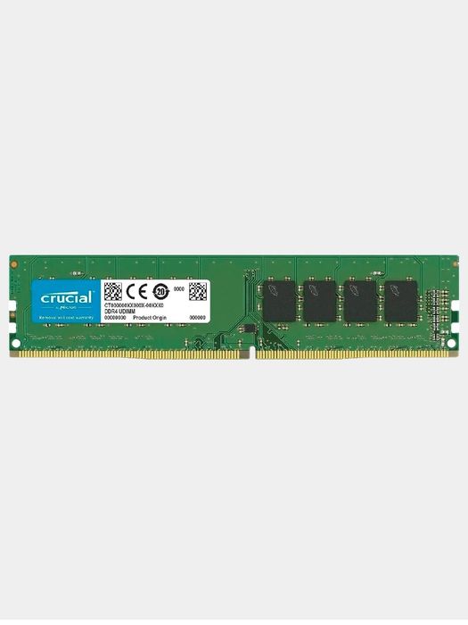 Micron crucial ddr4 16 gb, UDIMM, 3200 MHz (pc4-25600)