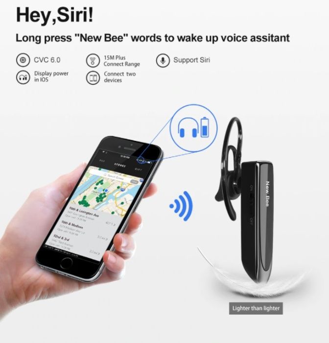 Наушники New Bee Bluetooth