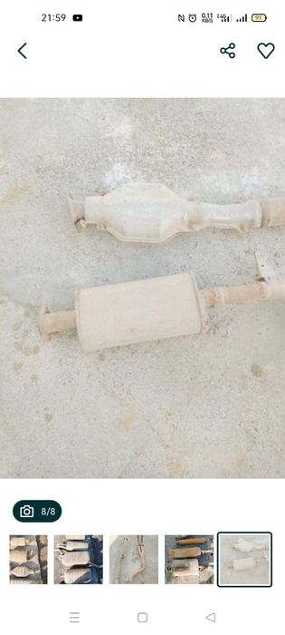 Глушителя разные бу