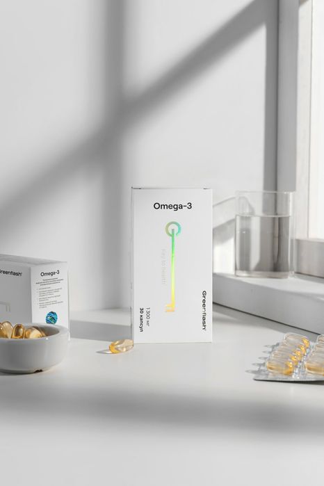 NL Greenflashdan Omega-3 1300 мг от NL Greenflash. Оригинальный 

Поли