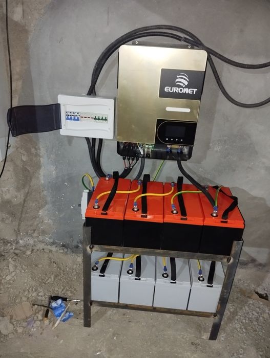 Солничный панел установка урнатамиз