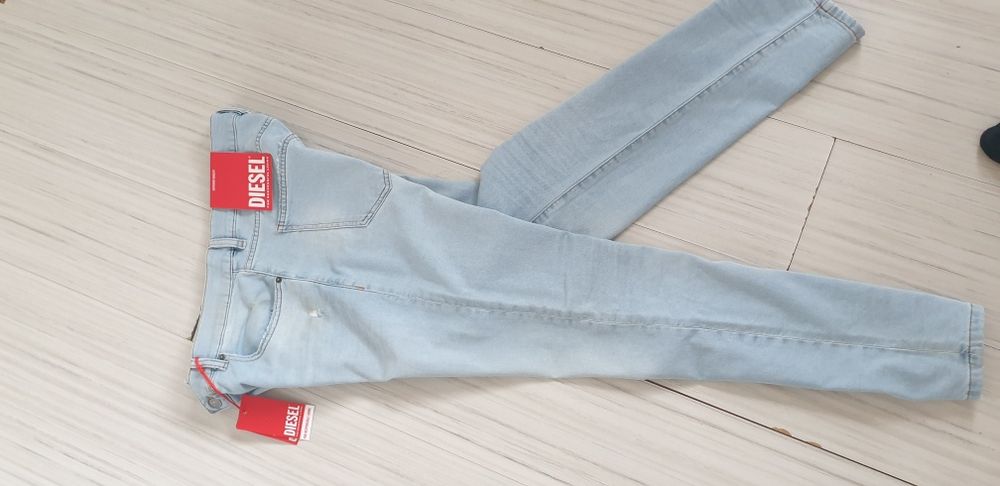 Diesel 2019 D - Struct Slim Fit  34 / 32 НОВО! ОРИГИНАЛ Мъжки Дънки!