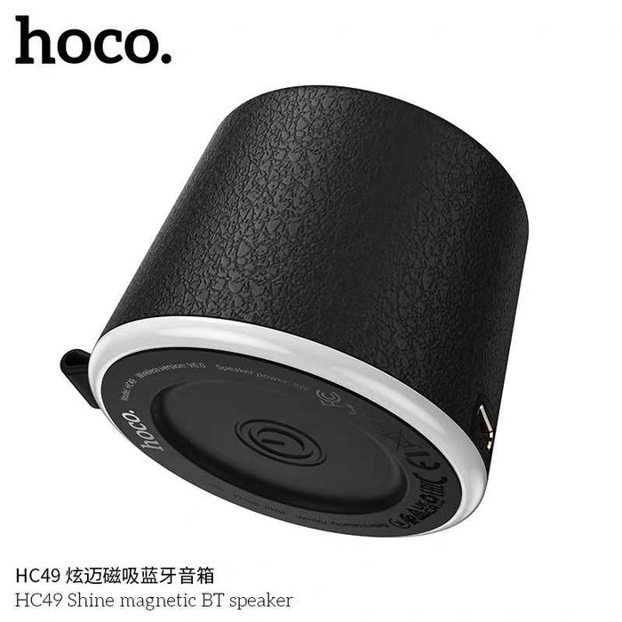 Hoco HC49 Magnetic Mini BT колонка 8W с RGB подсветкой для iPhone 17