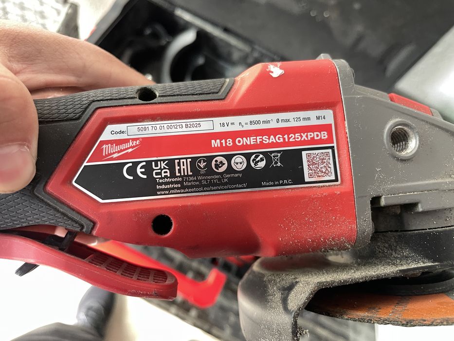 Milwaukee M18 ONEFSAG125XPDB Ъглошлайф