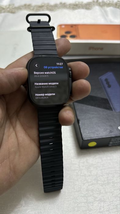 Apple watch ultra 3 Black 49 MM