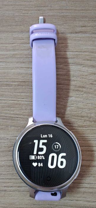 Garmin Lily 2 Active, 38mm, GPS, curea silicon violet
