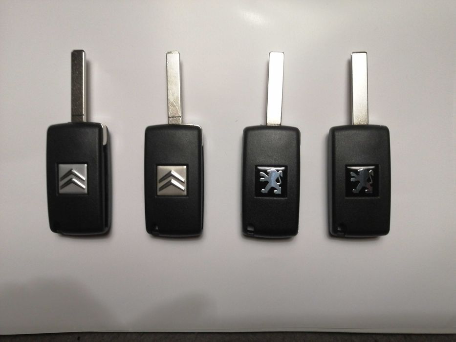 Кутийка за ключ Пежо Ситроен Peugeot Citroen C1 C2 C3 206 дистанционно