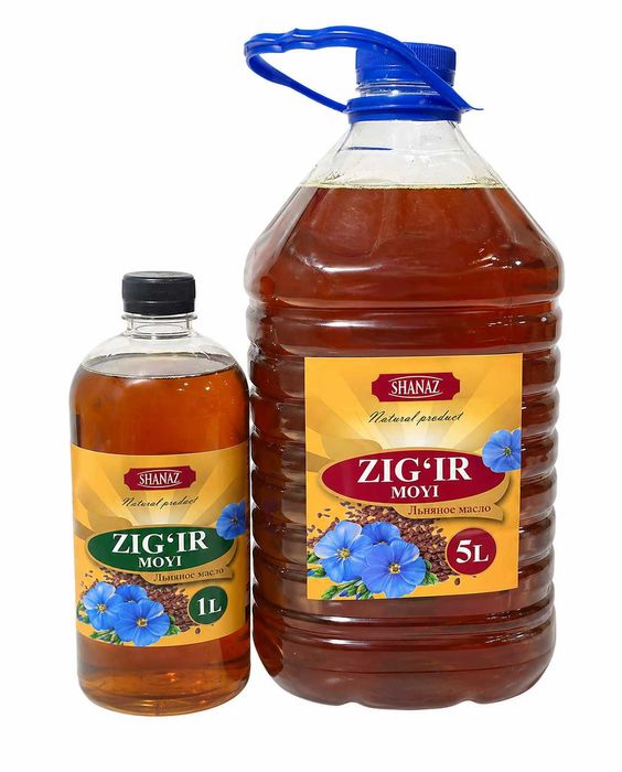 Tabiiy sovuq press zig'ir yog'i-Salomatlik va go'zallik manbai!