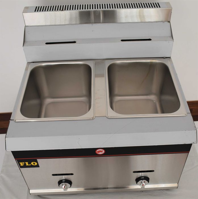 Friteuza alimentare gaz 8l+8l TRANSPORT GRATUIT