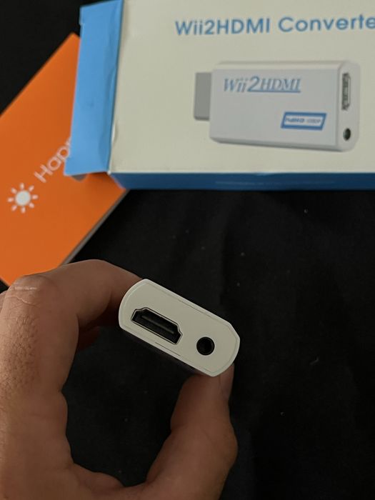 Set Wii2HDMI + Cablu HDMI Nintendo Wii – Bucată / Bulk