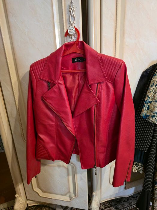 Кожанная куртка размер турецкий 40 42