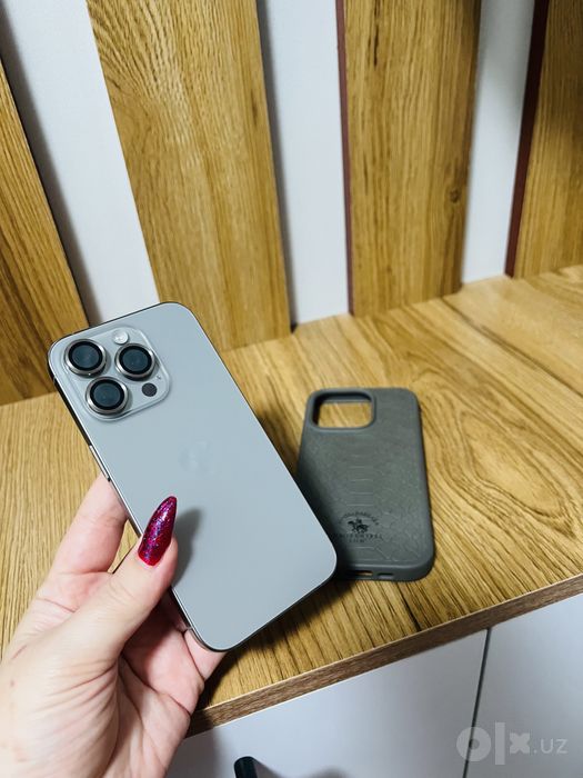 Продам Iphone 15pro 256ГБ 98% ёмкость. В идеальном рабочем состоянии.