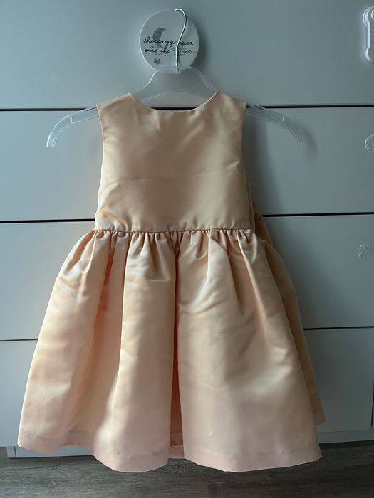 Официална бутикова детска рокля с голяма панделка | Размер 1.5г. и 5г.