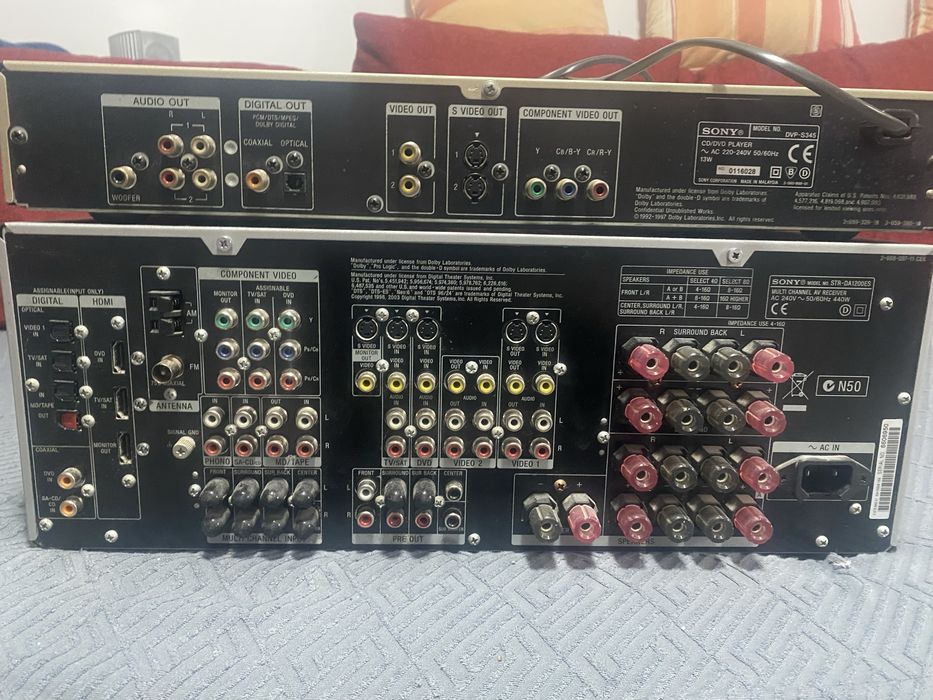 Vind SONY DVD  si Amplificator