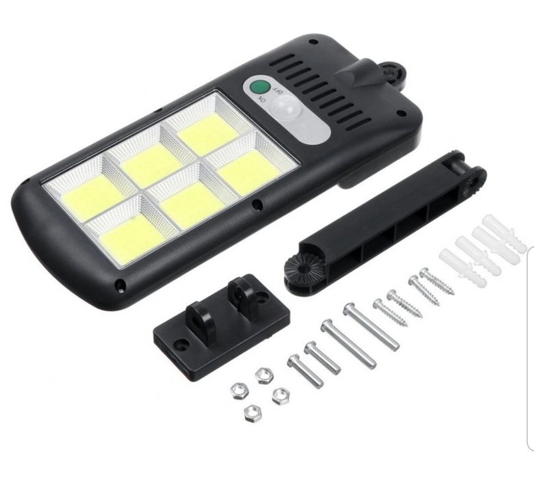 Proiector solar 6 celule 150 LED cob senzor de miscare telecomanda