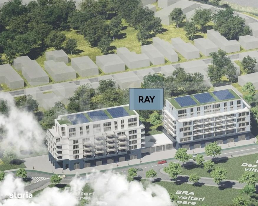 Comision 0! Ray by Hexagon - 2 Camere pe 2 Nivele, 80 mp, Gradina 55 m