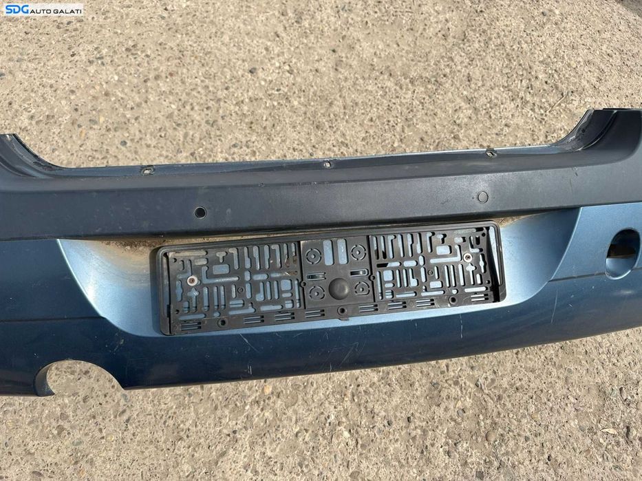 Bara Spoiler Spate cu Locas Senzori Parcare cu Imperfectiuni Dacia Logan 1 Berlina Sedan 2004 - 2008 [X3373]