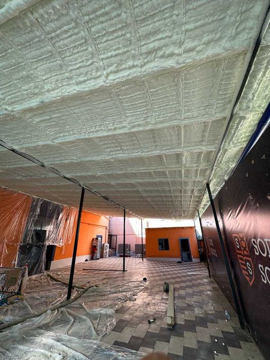 Качественное утепление крыши, мансарды, чердака, кровли пенополиуретан