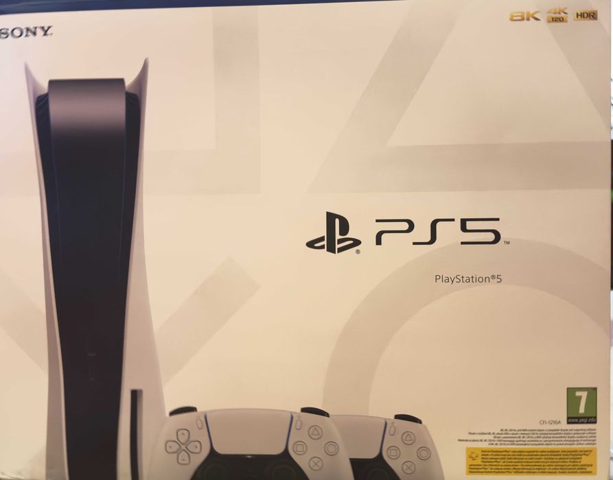 Playstation 5 Blu-Ray 825GB PS5 Disk Edition x2 Manete