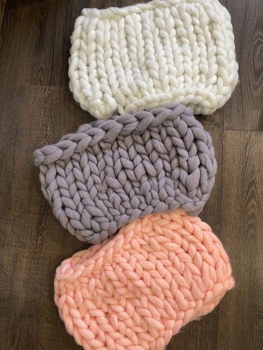 fular tricotat handmade