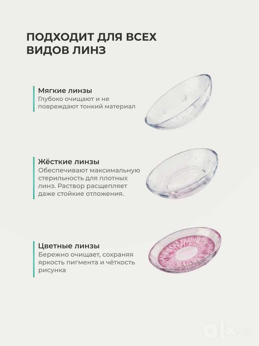 Раствор для контактных линз RELINS Classic 360 мл + контейнер