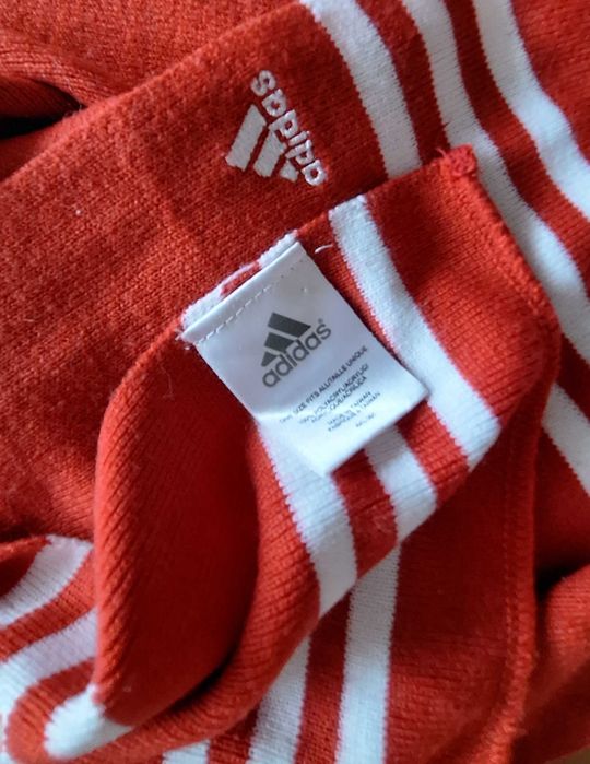 Fular Adidas Lejer, Elegant, Rosu, Nepurtat