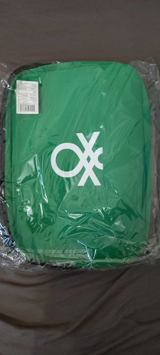 Geanta laptop culoare verde