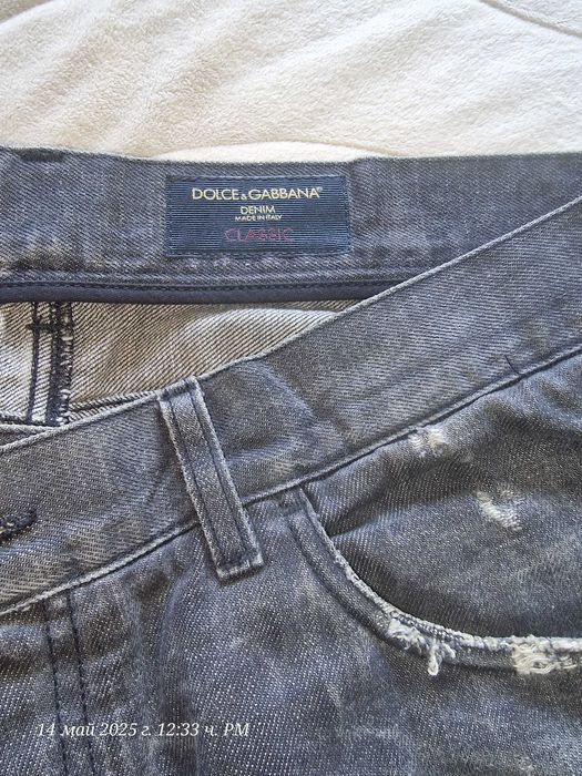 Оригинални мъжки дънки Dolce&Gabbana в размер 50.