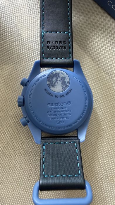 Omega x Swatch Mission To The Super Blue