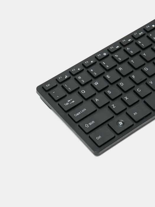 Безпроводная клавиатура с мишкой для офиса/бизнеса.