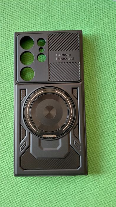Husa Ultra Hybrid MagSaffe Samsung S24 Ultra black.