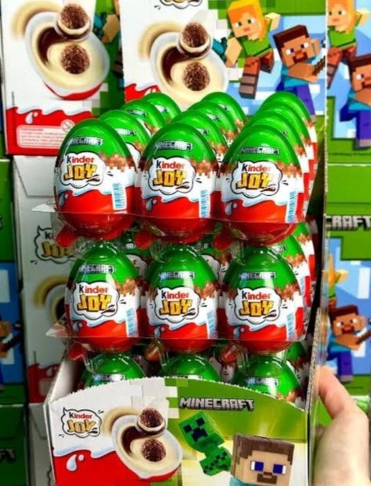 Kinder joy Minecraft майнкрафт