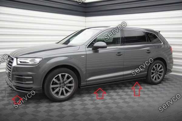 Pachet Exterior Prelungiri Body kit Audi Q7 Mk2 2015-2019 v3 - Maxton