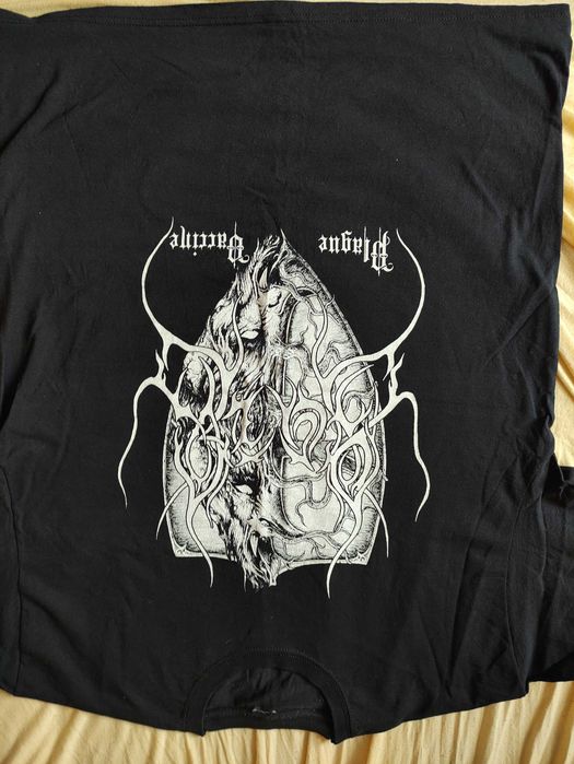 Тениски къс ръкав метъл metal heavy speed death black