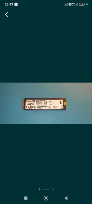 SSD накопитель 512 GB Kingston