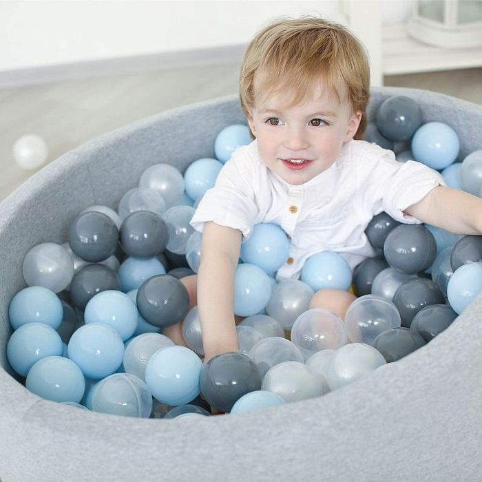 Сухой бассейн Romana (серый и розовый)