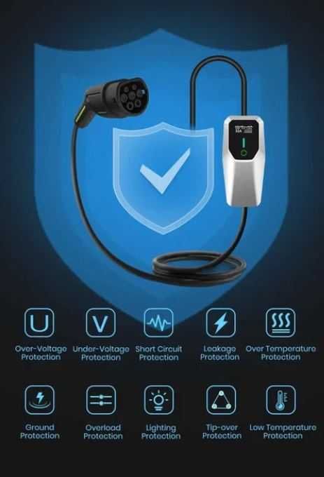 Нова зарядна станция за електромобили- трифазна, 4м. 11кW