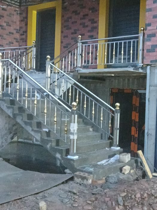 Перила из нержавейки, г.Ташкент. Замер и установка бесплатно