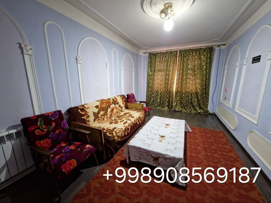 Ватный Мерос магазинга якин жойида 1 хона Люкс квартира ижарага берила