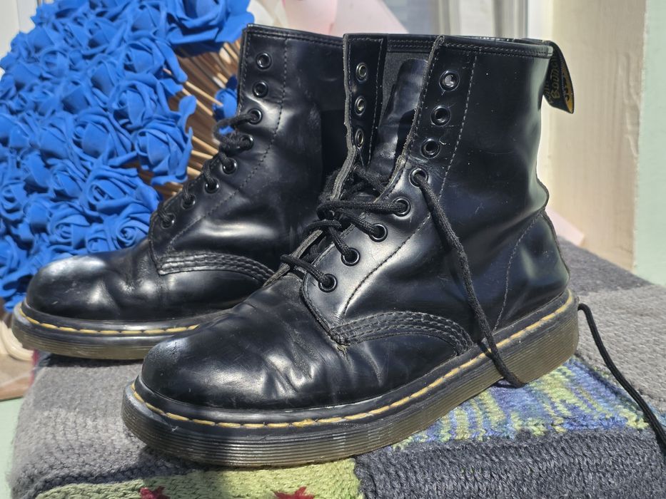Dr Martens боти естествена кожа N39