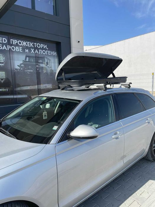 Автобокс (кутия, багажник) 380L - T186B СИВ